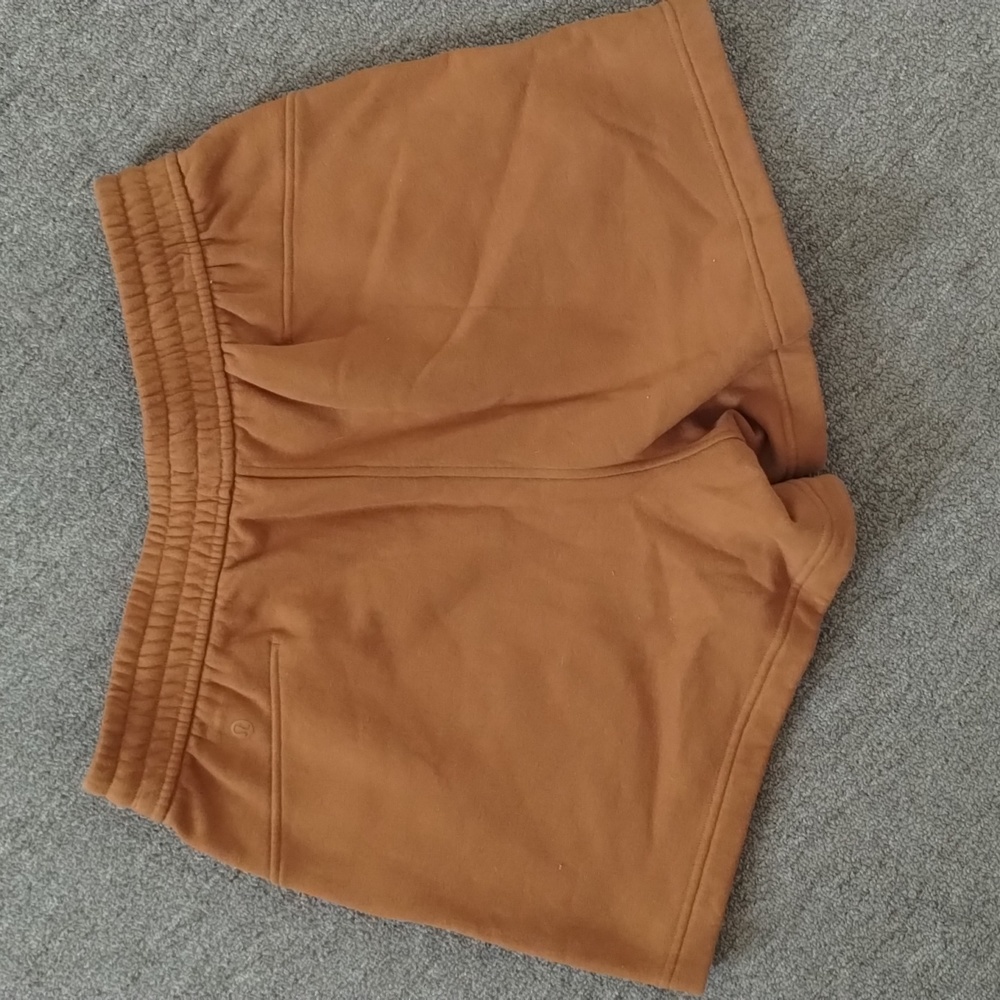 Lululemon butternut brown loungeful short - Picture 6 of 7